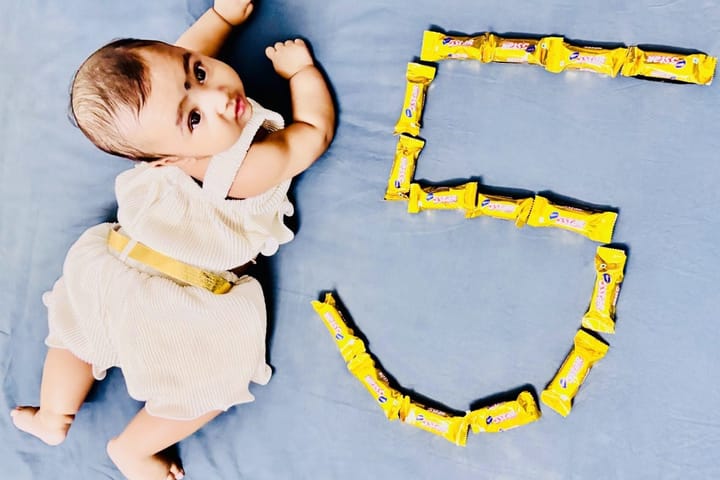 Five Months of Anika, The One With the 5 Stars