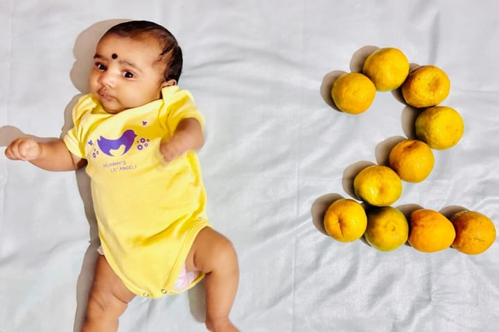 Anika’s Two-Month Celebration: A Sweet Homegrown Photoshoot